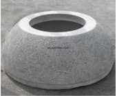 Формы для бетонной полусферы Вазон Ø 60 см